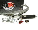 Výfuk Turbo Kit Road RQ Chrom - Rieju RS1