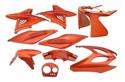 Sada plastov kapotáže  9 dielov  SPS-racing Flash oranžová Aerox - Nitro