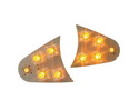 Smerovky STR8 LED Doppeloptik orange
