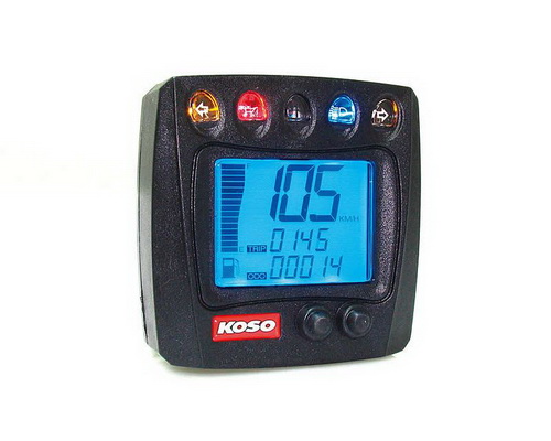 Tachometer Koso digital  XR-SA  modré podsvietenie