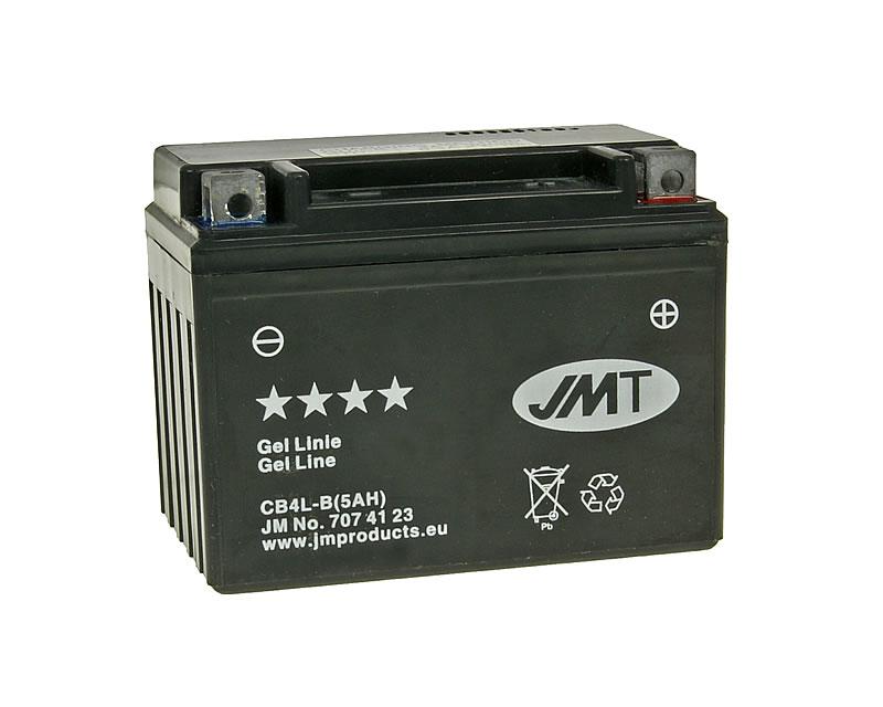 Batéria JMT Gel High Power 5Ah YT4L-BS / YTX4L-BS