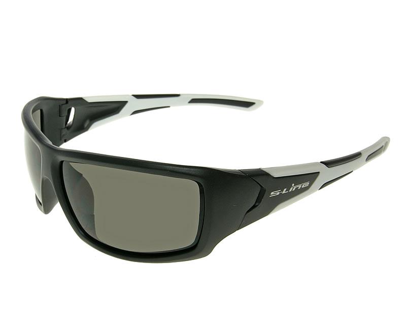 Slnečné okuliare  Urban Sport čierna / biela farba 