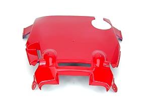 Plast kapotáže posedlový Scuderia - červená farba