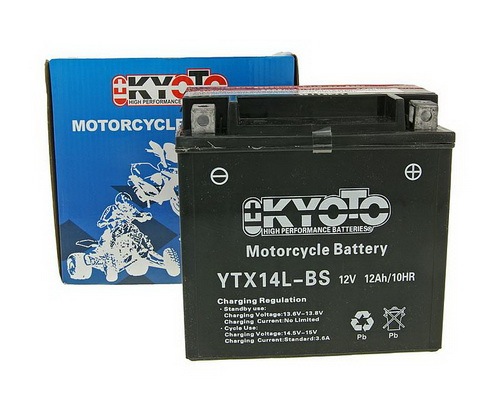 Batéria Kyoto YTX14L-BS bezúdržbová  MF