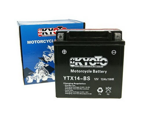 Batéria Kyoto YTX14-BS bezúdržbová  MF