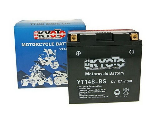 Batéria Kyoto YT14B-BS bezúdržbová  MF