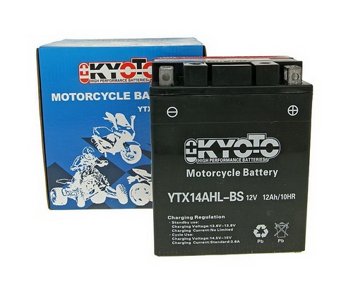 Batéria Kyoto YTX14AHL-BS bezúdržbová  MF
