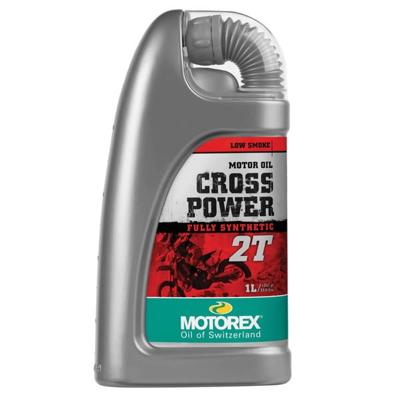 Olej 2-Takt Motorex Cross Power plná syntetika - závodný 1l