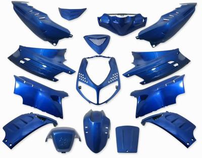 Sada plastov kapotáže  15 dielov  SPS-Racing Modrá farba metalíza - Peugeot Speedfight 2