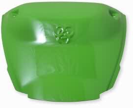 Plast kapotáže podvozkový Kawa zelená