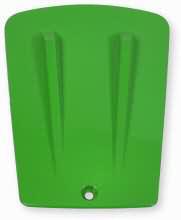 Kryt batérie - Kawasaki zelená