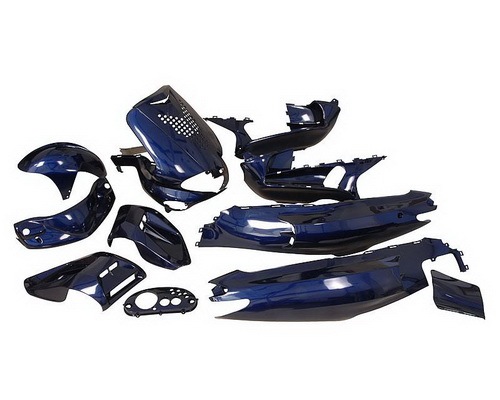 Plasty kapotáže STR8 modrá farba - 15 dielov - Runner
