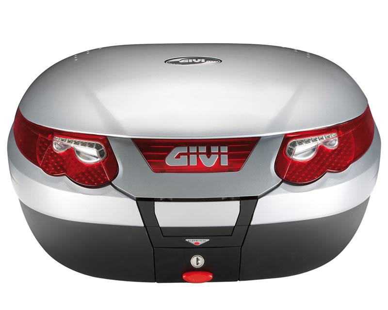 Kufor Top Case GiVi E55 Maxia III Monokey strieborná 55 Liter