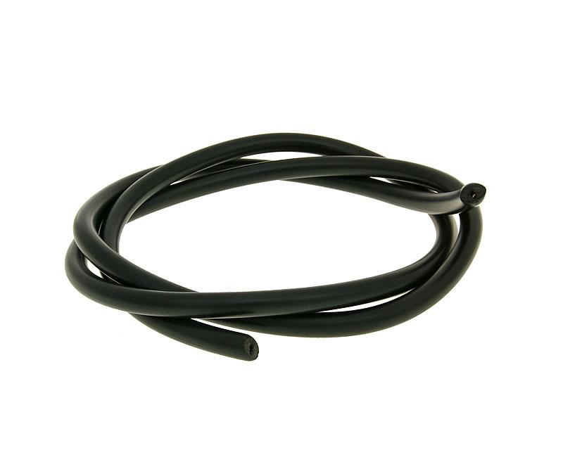 Sviečkový kabel 7mm čierny - 100cm