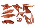 Plasty kapotáže  Flipflop-oranžová farba  - 9 dielov  - Aerox, Nitro