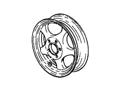 Ráfik / disk zadné koleso (fgst. Exs1t)