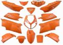 Sada plastov kapotáže  15 dielov  SPS-Racing oranžová matná - Peugeot Speedfight 2