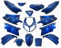 Sada plastov kapotáže  15 dielov  SPS-Racing Modrá farba metalíza - Peugeot Speedfight 2