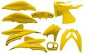Sada plastov kapotáže  9 dielov  SPS-racing žltá Aerox - Nitro
