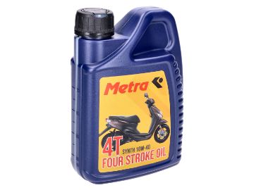 Obrázok z motorový olej / motorový olej Metra plne syntetický 4-taktný 10W40 - 1 liter