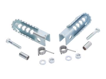 Obrázok z stupačka sada OEM pre Aprilia RX 50, SX 50, Derbi Senda, Gilera RCR, SMT