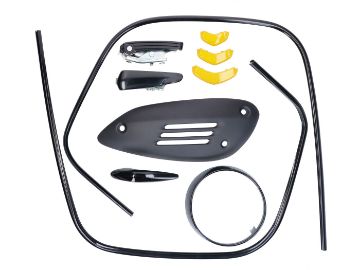 Obrázok z Čierna sada pre Vespa GTS 300 HPE 2018-, GTS 125 iGet 2019-