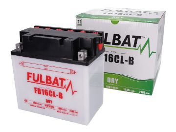 Obrázok z Batéria Fulbat FB16CL-B DRY vrátane náplne