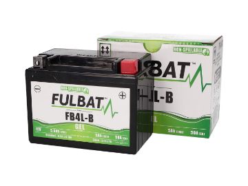 Obrázok z Batéria Fulbat FB4L-B GEL High Power 5Ah