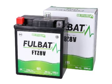 Obrázok z batéria Fulbat FTZ8V GEL - Yamaha X-MAX 125/300 (YTZ8V)