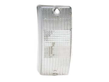 Obrázok z Sklíčko smerovky predn.pravá strana, transparent pre Vespa PX, T5, VNX, VLX, VSE, VNX2T