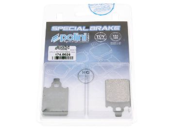 Obrázok z brzdové platničky Polini organic pre Piaggio Quartz, Italjet formula , Piaggio SKR