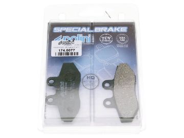 Obrázok z brzdové platničky Polini organic pre Yamaha Cygnus, MBK Flame