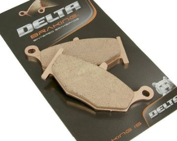 Obrázok z brzdové platničky Delta Braking sintered DB2127RD