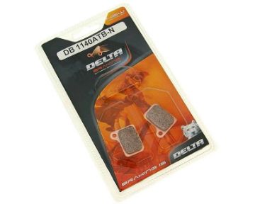 Obrázok z brzdové platničky Delta Braking sintered pre Shimano Deore BR-M555, 556, Nexave C901