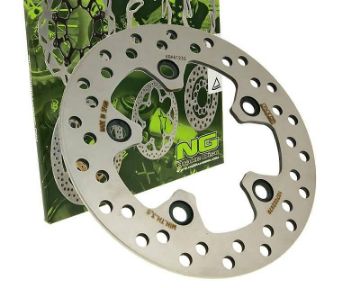 Obrázok z Brzdový kotúč NG pre SYM Jet Euro X, červená farba Devil