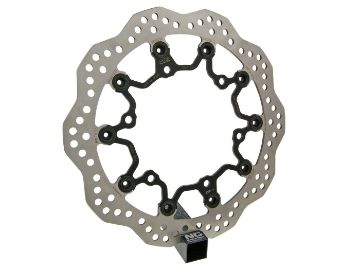 Obrázok z Brzdový kotúč NG Wavy OVERSIZE plávajúci pre Yamaha T-Max 500 (-2011) predn. 