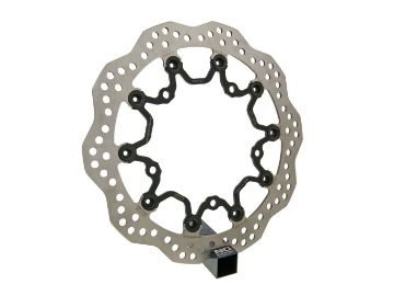 Obrázok z Brzdový kotúč NG Wavy 298mm plávajúci pre Yamaha T-Max 530 (2012-) predn. 