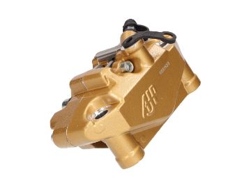 Obrázok z Brzdový strmeň predný OEM 28mm + brzdové platničky pre Aprilia, Derbi, Malaguti, Rieju