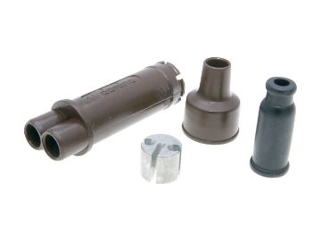 Obrázok z rozbočovač plynového lanka hnedá f. pre Aprilia, Gilera, Piaggio, Vespa