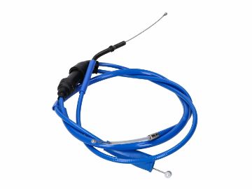 Obrázok z Plynové lanko komplet Doppler PTFE modré pre Derbi Senda, Gilera RCR, SMT, SX50 D50B