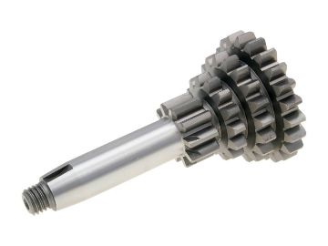 Obrázok z Sekundárny hriadeľ 4-rýchlosťi 22-18-14-10 zub. pre Vespa 50-90, Primavera, ET3, PK, PK XL