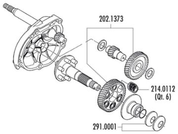 Obrázok z Gumené púzdro pre prevod Polini Flexible Coupling - sada 6ks