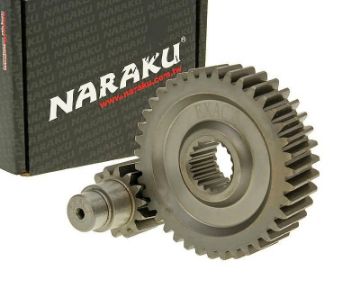 Obrázok z Prevod sekundárny sada  Naraku racing 14/39 +10% pre GY6 125/150cc 152/157QMI