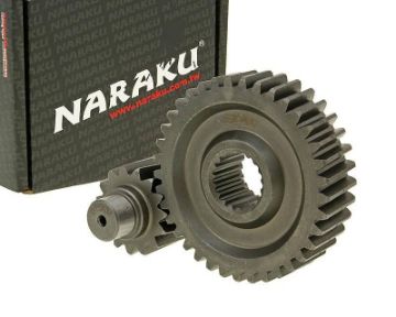 Obrázok z Prevod sekundárny sada  Naraku racing 15/37 +20% pre GY6 125/150cc 152/157QMI