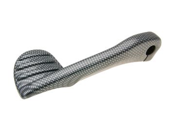 Obrázok z nakopávačka -štart páka ALU   carbonový vzhľad  pre Minarelli, Kymco, CPI, Peugeot, GY6