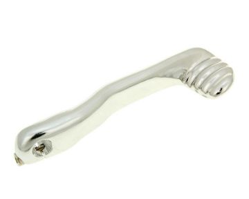 Obrázok z nakopávačka -štart páka ALU   strieborná pre Aprilia (Minarelli motor )