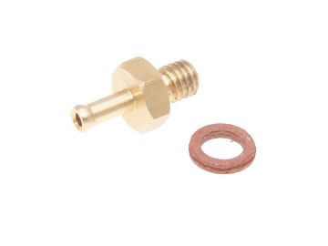 Obrázok z vacuum spojenie Polini M6x1mm inlet mixer nipple pre 3mm hose