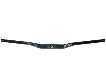 Obrázok z riadidlá  AL7075 800x35, 20mm stúpanie 5° up-, 7° zošykmenie  - čierna f.