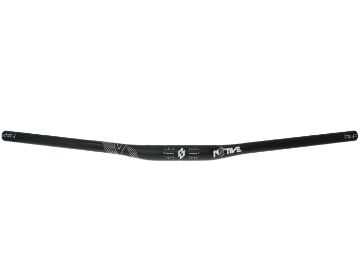 Obrázok z riadidlá  AL7075 740x31.8, 10mm stúpanie 5° up-, 7° zošykmenie  - čierna f.