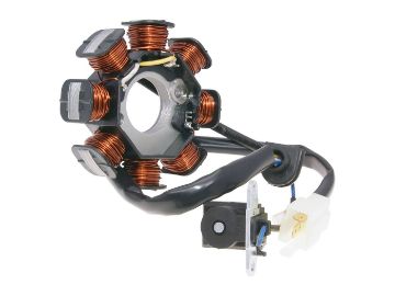 Obrázok z alternátor stator pre Peugeot Speedfight 3 50 4-takt , SYM Fiddle 2 50 4-takt 